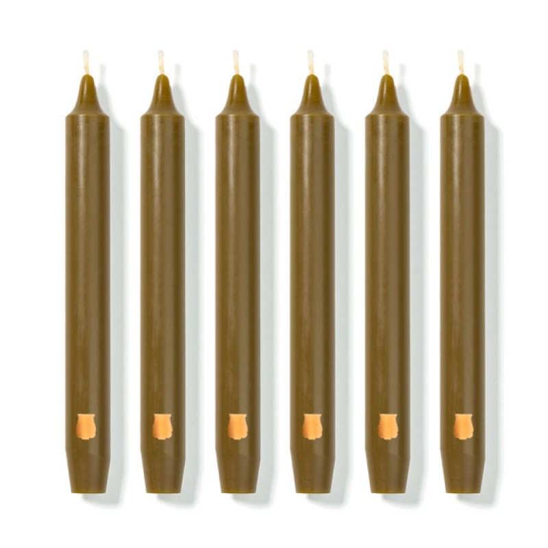 Trudon Khaki Madeleine 6 Taper Candles