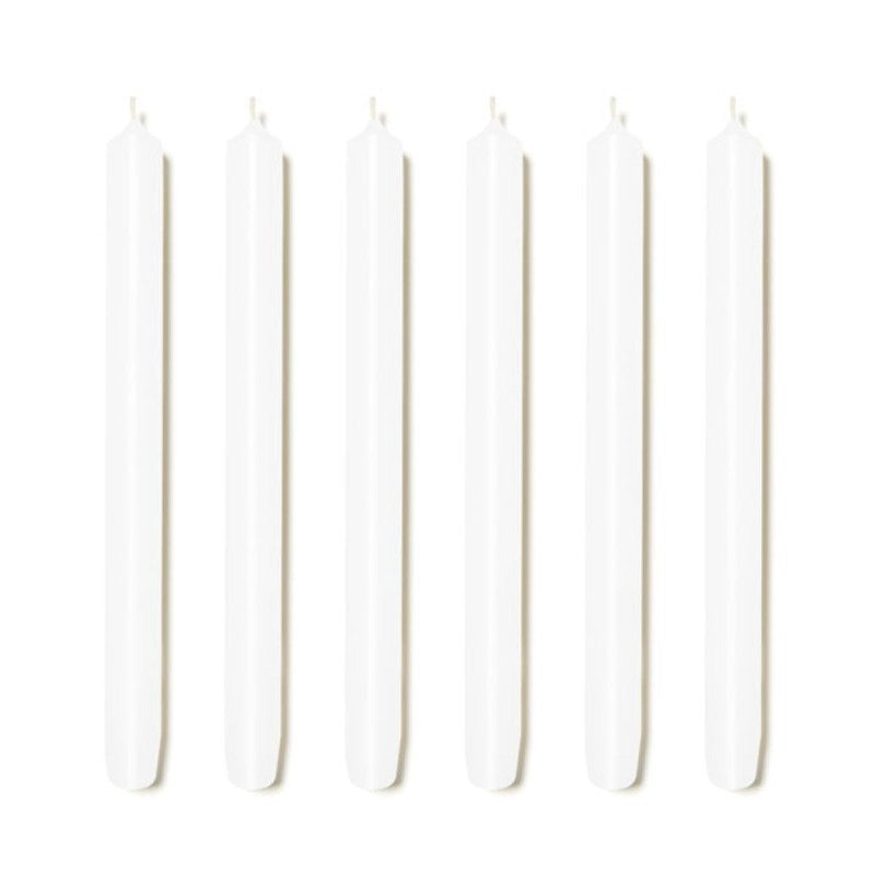 Trudon Royale White 6 Taper Candles