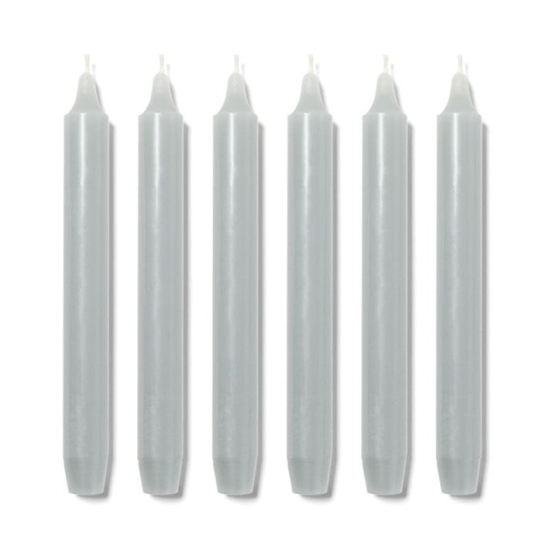 Trudon Grey Madeleine 6 Taper Candles