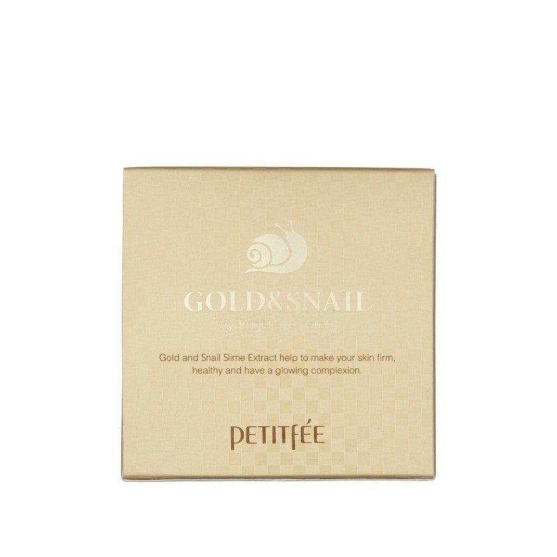 PETITFEE GOLD & SNAIL Hydrogel 60 Eye Patches