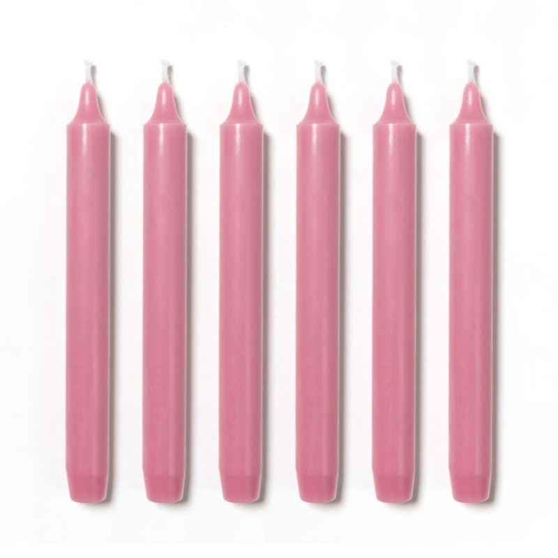 Trudon Madeleine Pink 6 Taper Candles