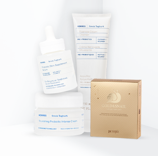 Greek Yogurt Dry Skin Routine Set