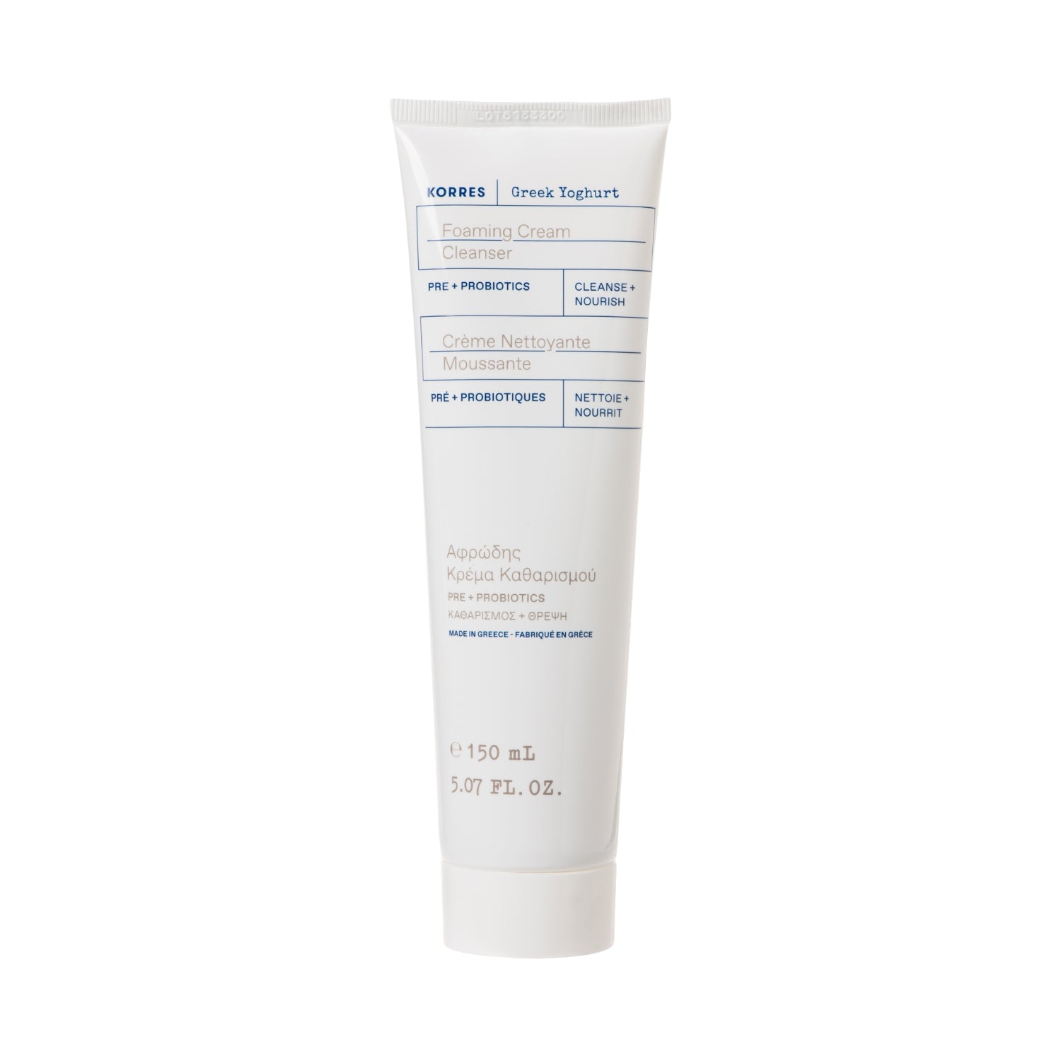 Korres Greek Yoghurt Probiotic Foaming Cream Cleanser