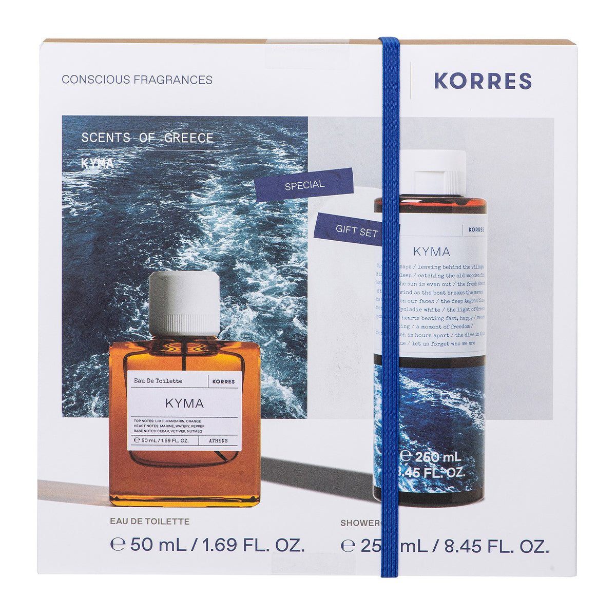 Korres Kyma Eau De Toilette + Shower Gel