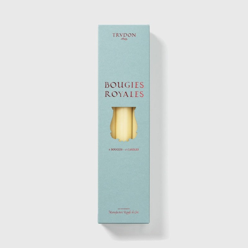 Trudon Royale Ivory 6 Taper Candles