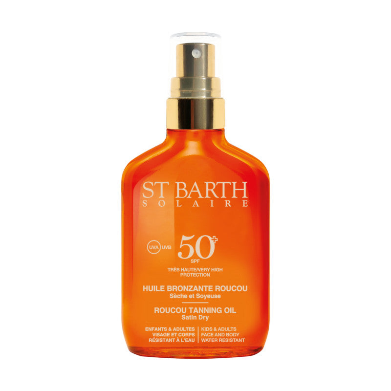 St Barth Roucou Tanning Oil SPF50