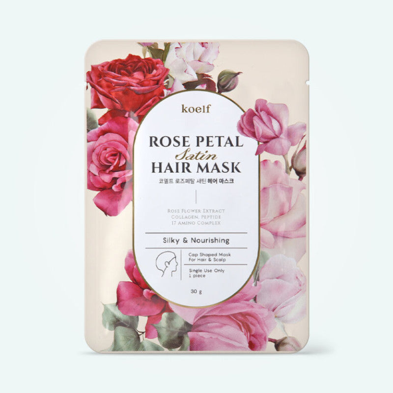Koelf Rose Petal Satin Hair Mask
