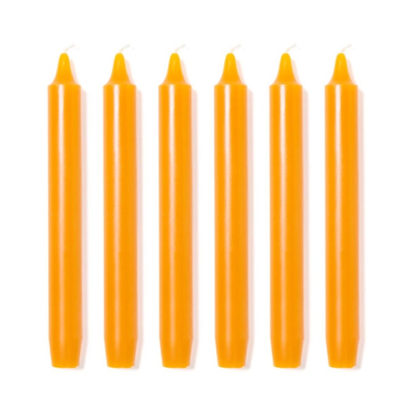 Madeleine Mimosa 6 Taper Candles
