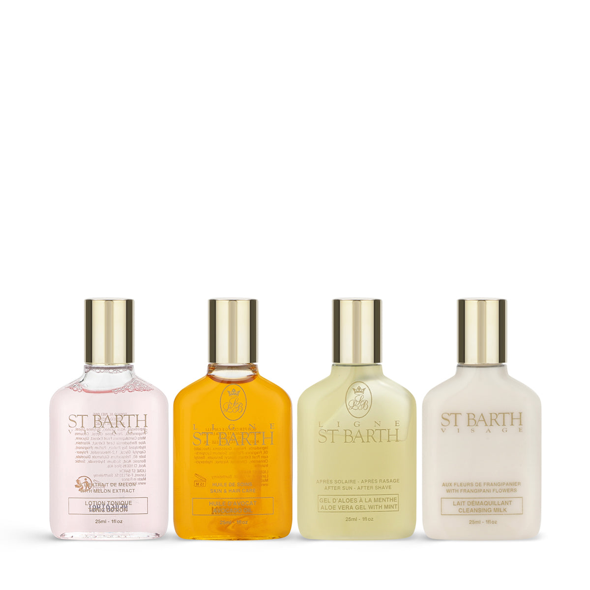St Barth Coffret 4 Mignonettes Visage 4 X 25Ml