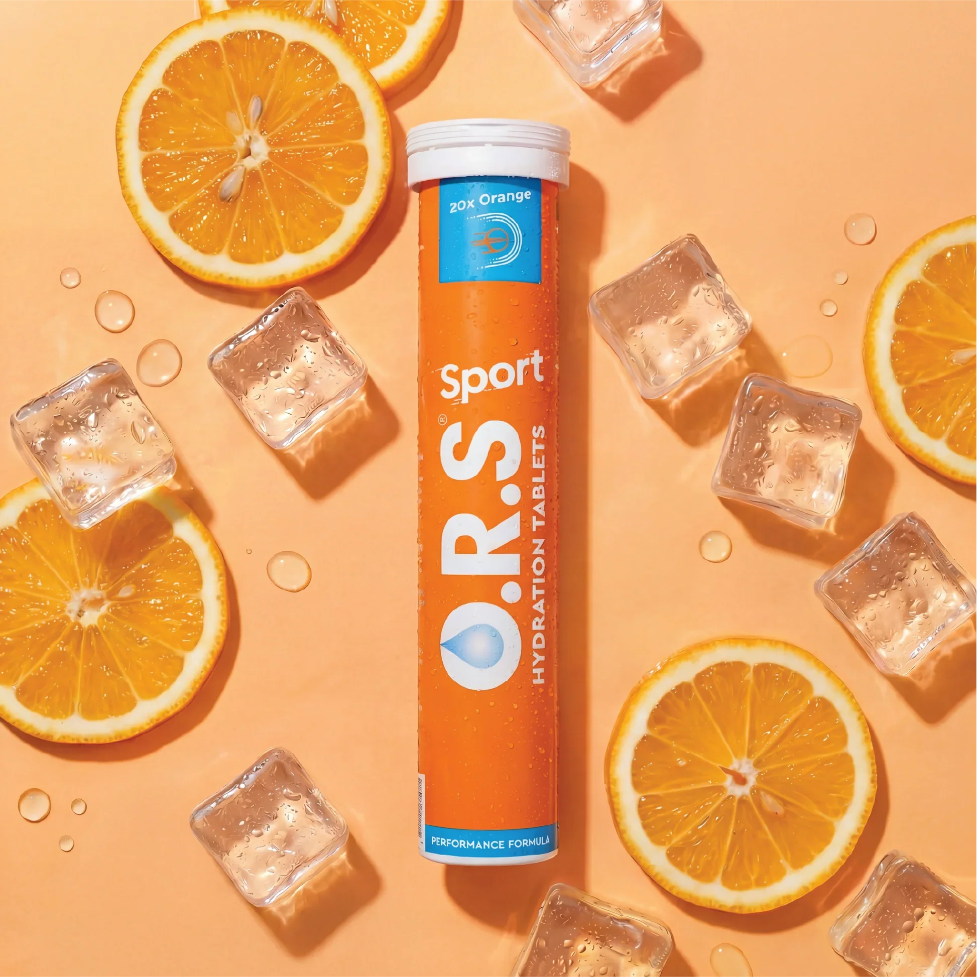 Clinova O.R.S SPORT Orange 20 Tablets x 3 Pcs