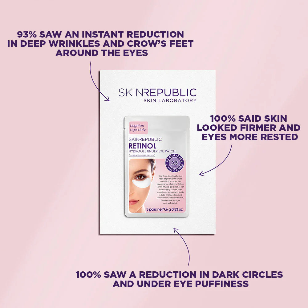 Skin Republic Retinol Hydrogel Under Eye Patch