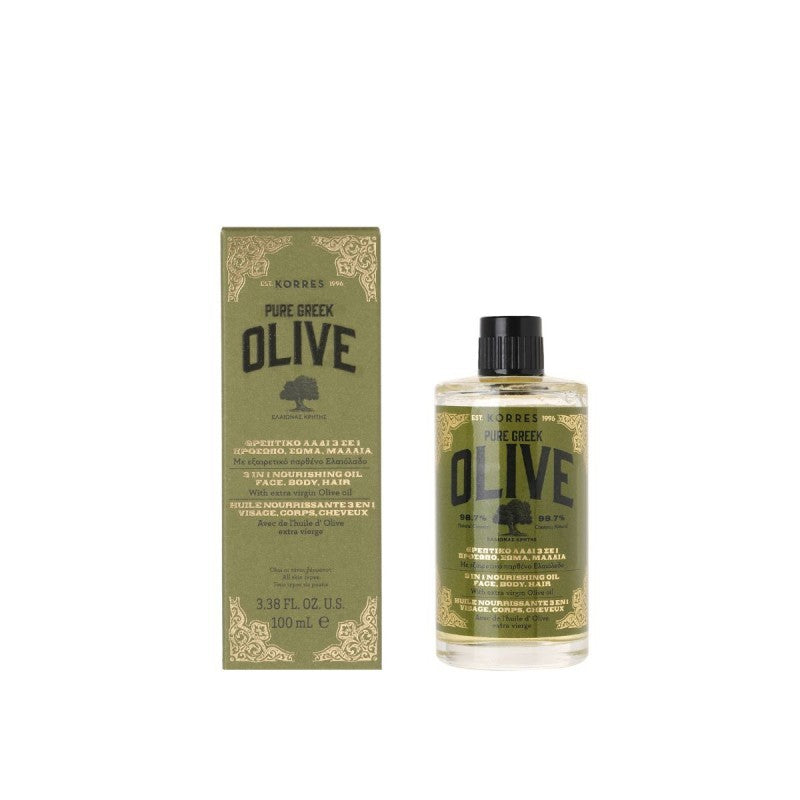 Korres OLIVE 3 in 1 Nourishing Oil