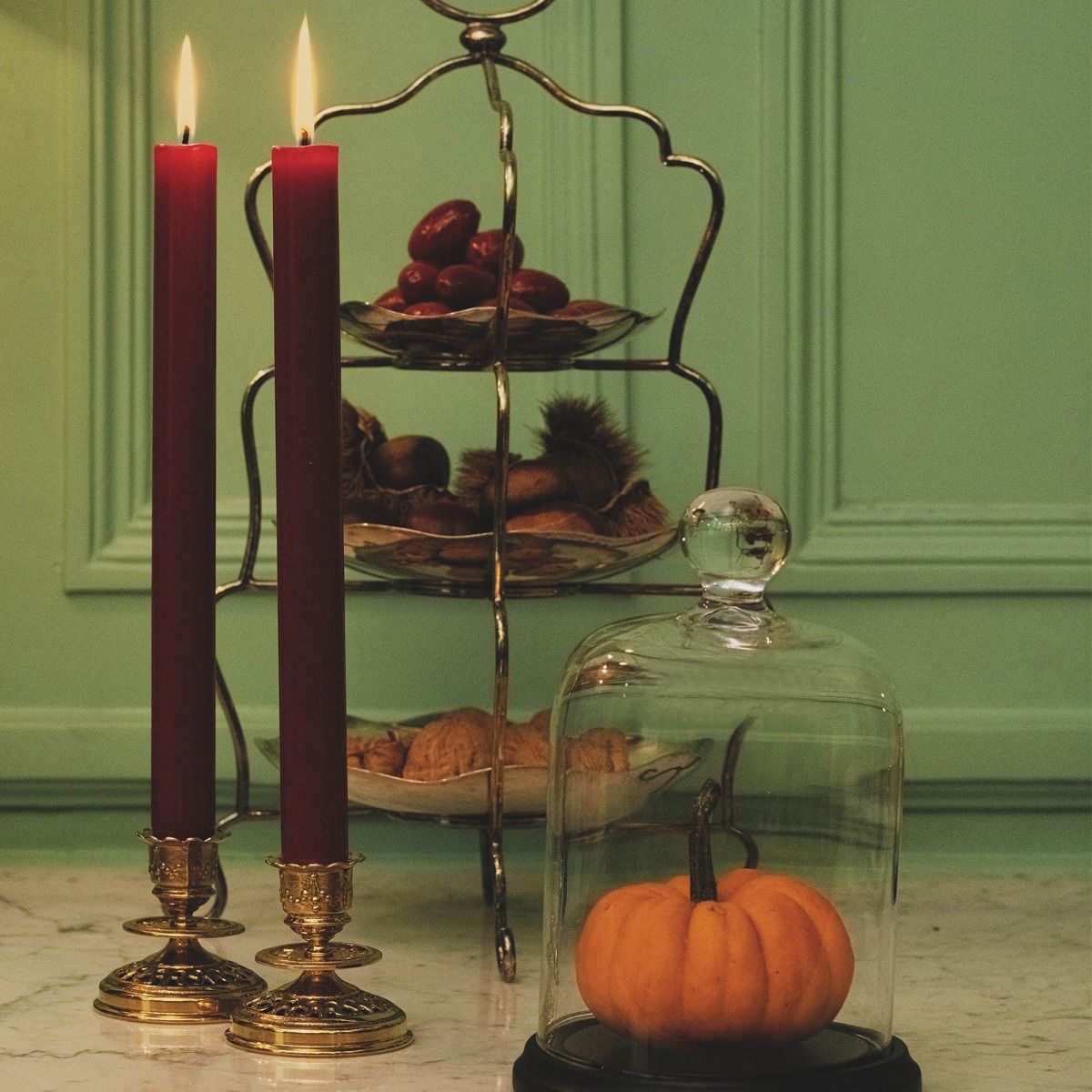 Trudon Fuchsia Royale 6 Taper Candles