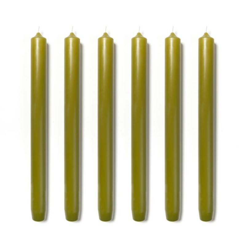 Trudon Royale Khaki 6 Taper Candles