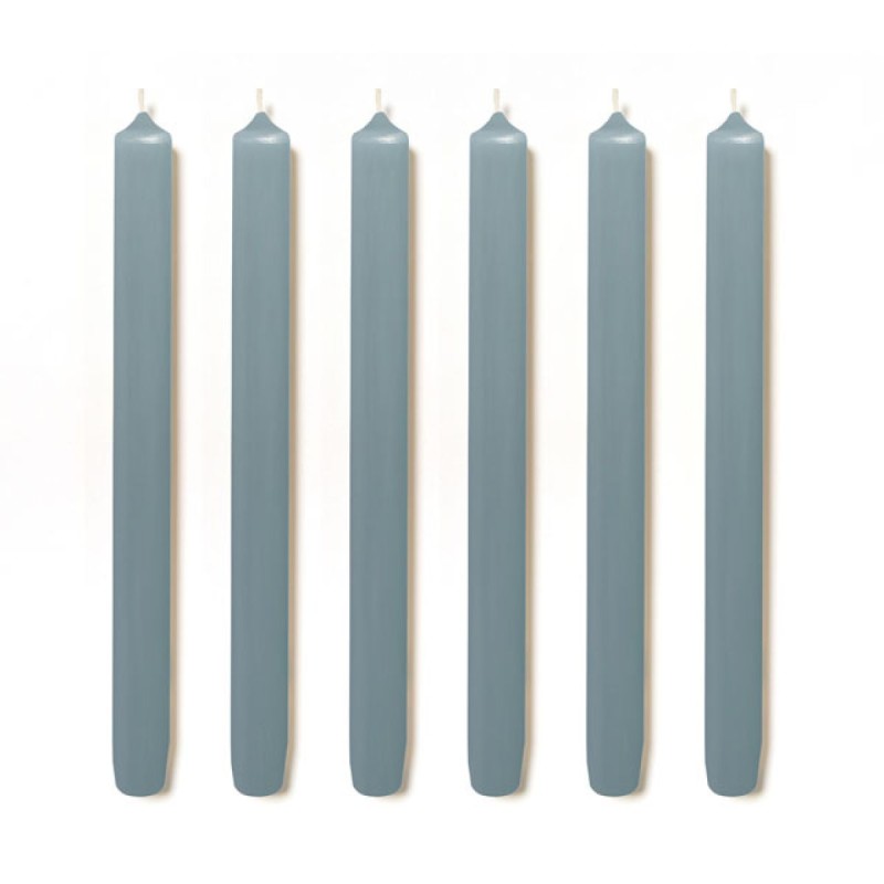 Trudon Grey Royale 6 Taper Candles