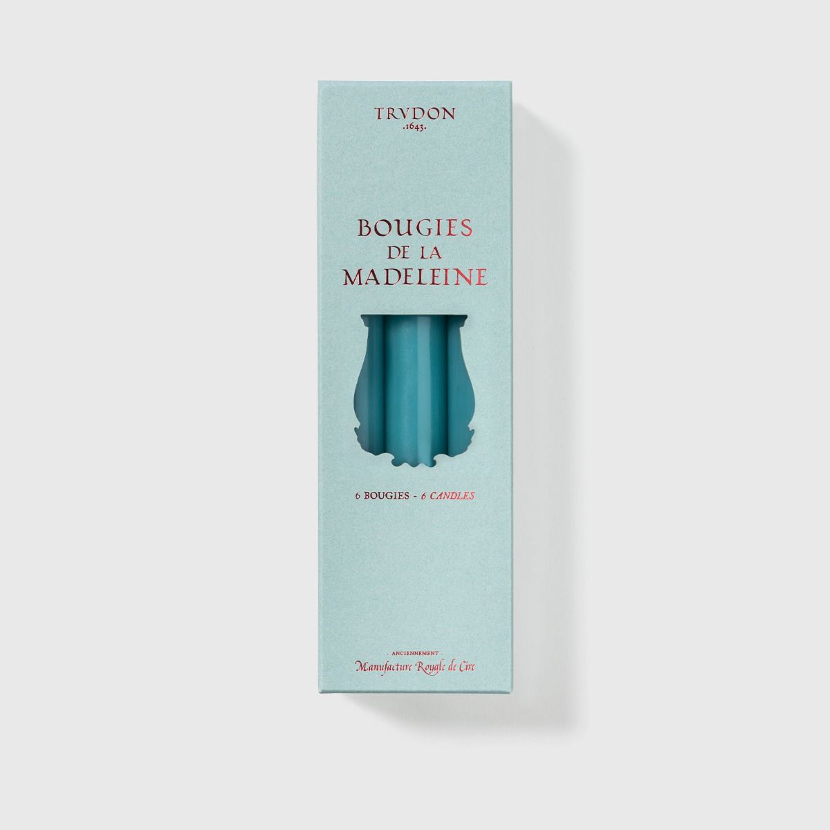 Trudon Aqua Madeleine 6 Taper Candles