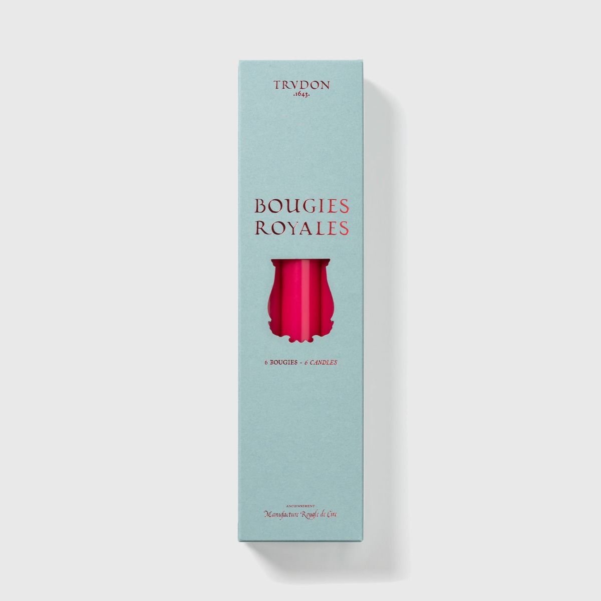 Trudon Fuchsia Royale 6 Taper Candles