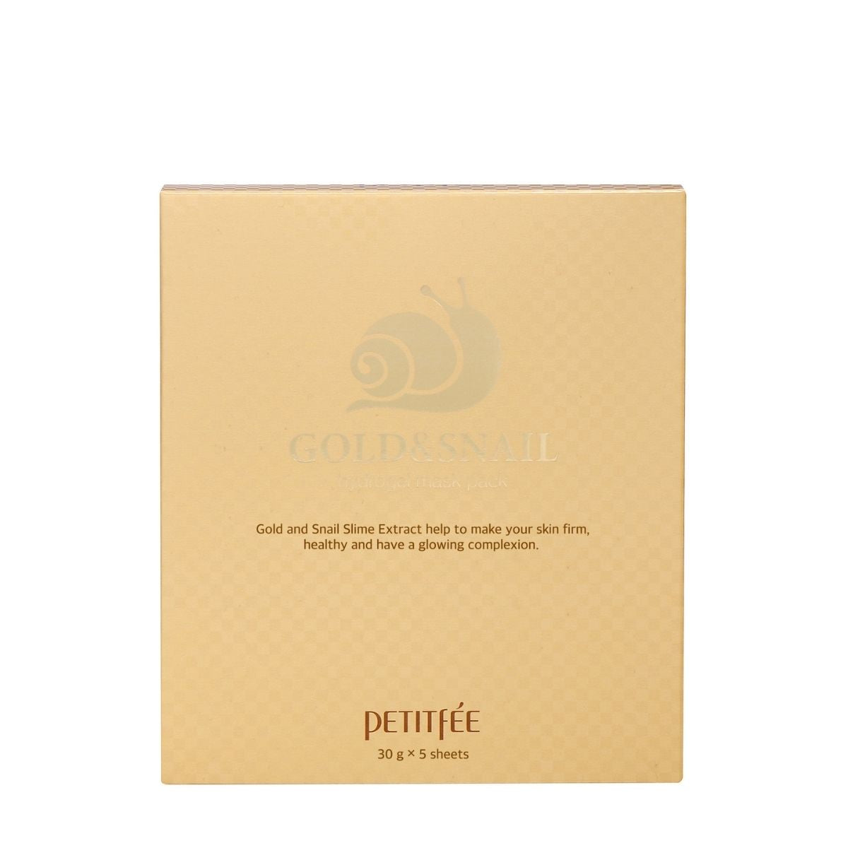 Petitfee Gold&Snail Hydrogel Face Mask