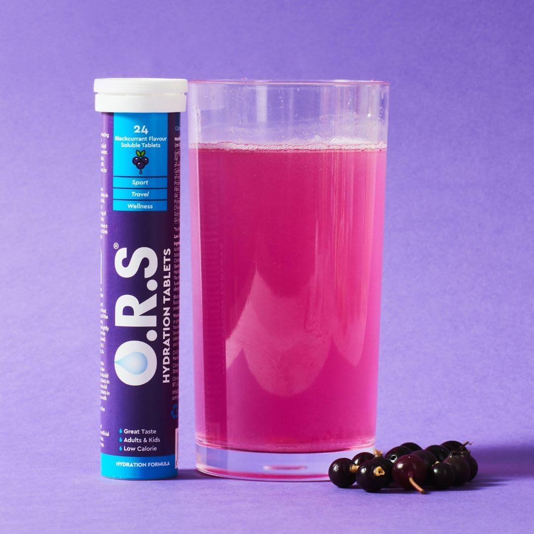 Clinova O.R.S Blackcurrant 24 Tablets
