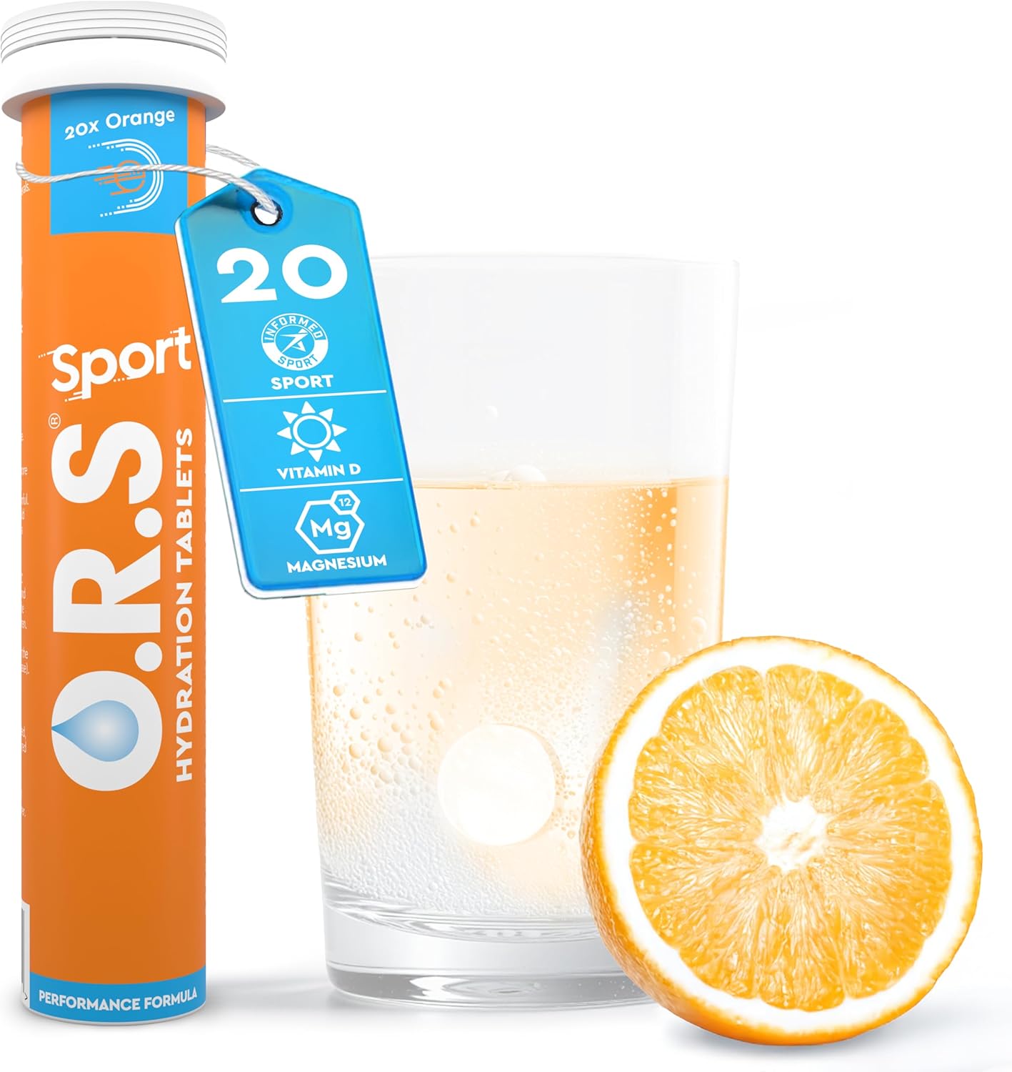 Clinova O.R.S SPORT Orange 20 Tablets
