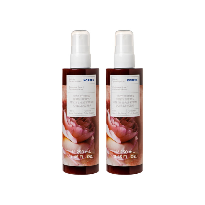 Korres Cashmere Rose Body Firming Serum Spray x 2 Pcs