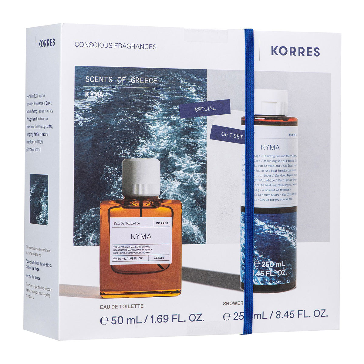 Korres Kyma Eau De Toilette + Shower Gel