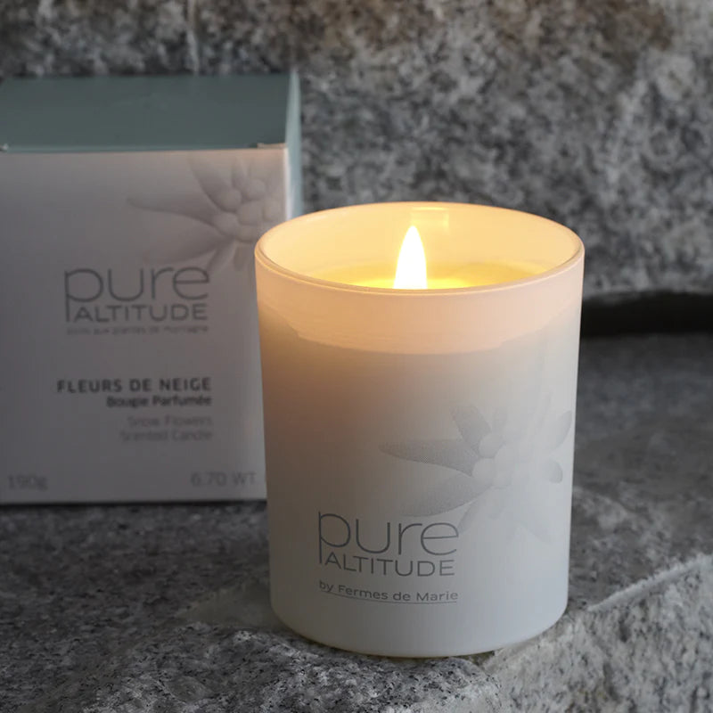 Pure Altitude Snow Flower Candles 190 gm & 1 kg