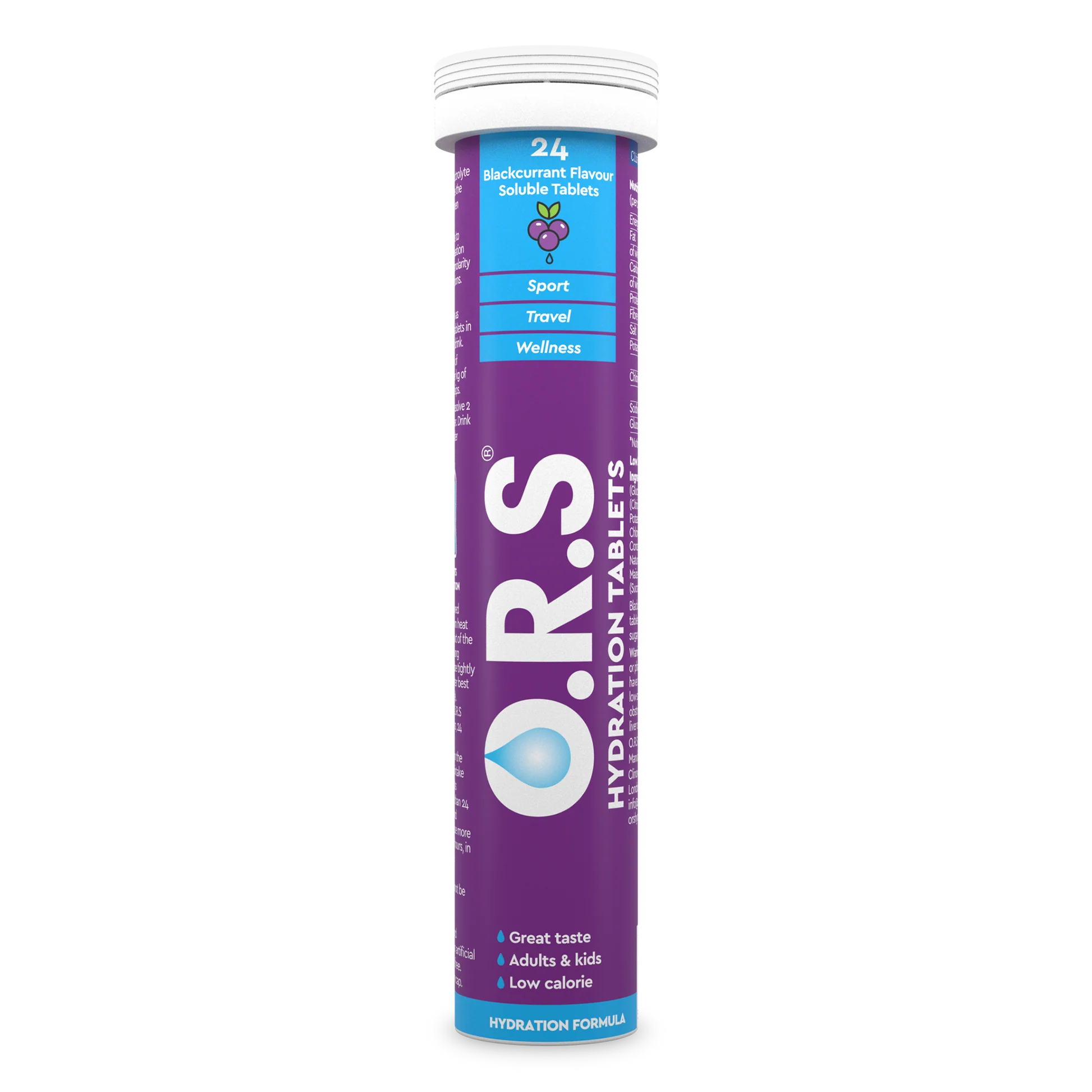 Clinova O.R.S Blackcurrant 24 Tablets