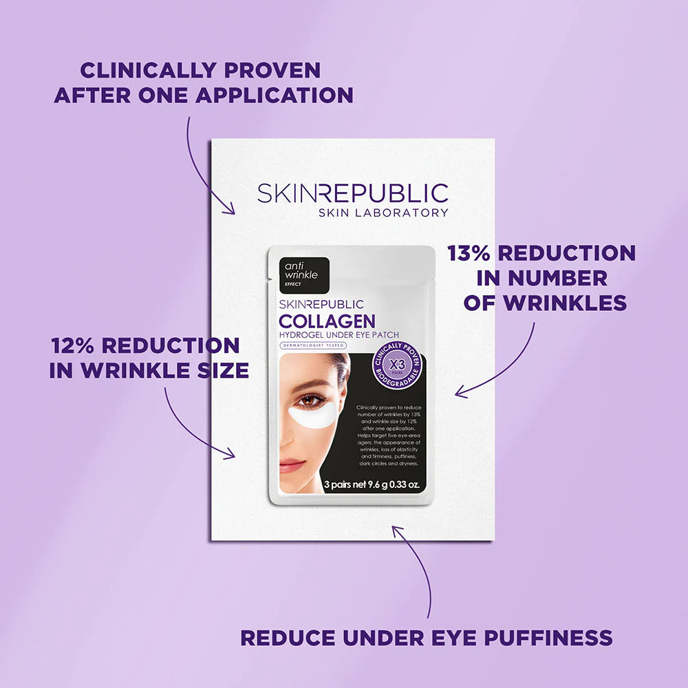 Skin Republic Collagen Hydrogel Under Eye Patch